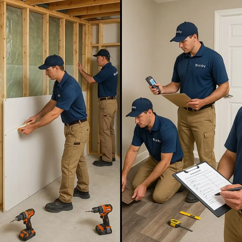Repairs and Reconstruction process in Palmyra, MO